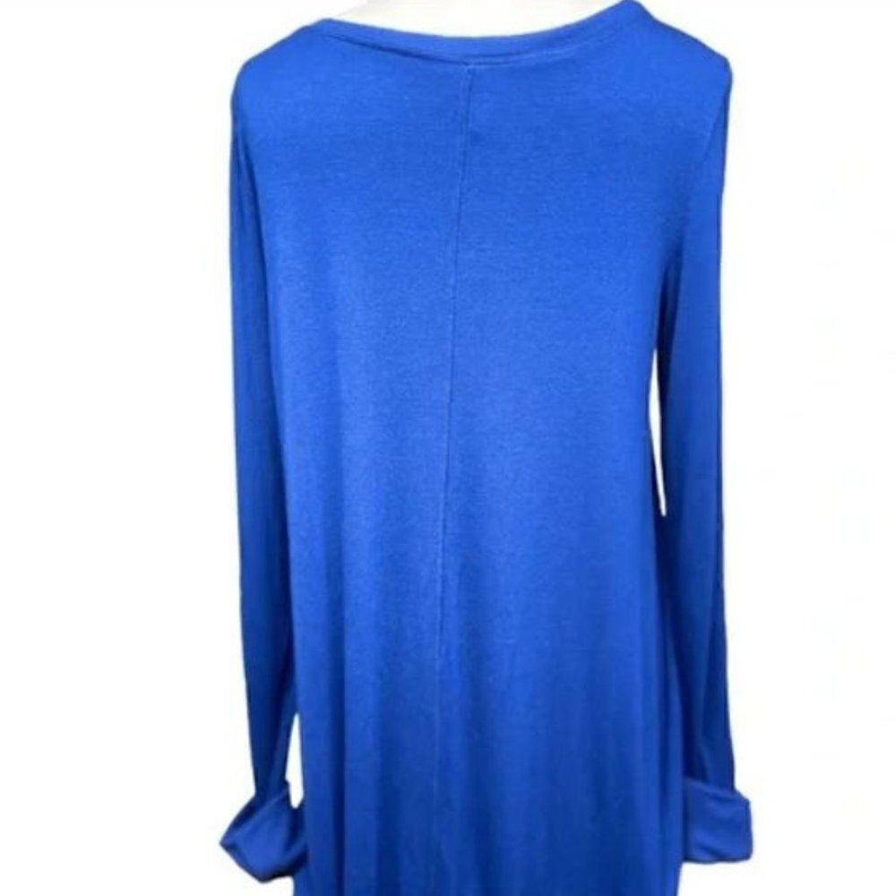 Free People Cobalt Blue Malibu Tunic - Picture 3 of 6